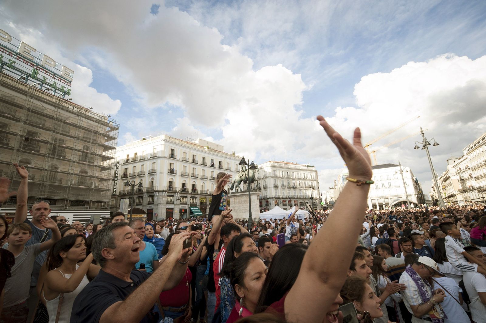 Las imágenes de la celebración del Real Madrid