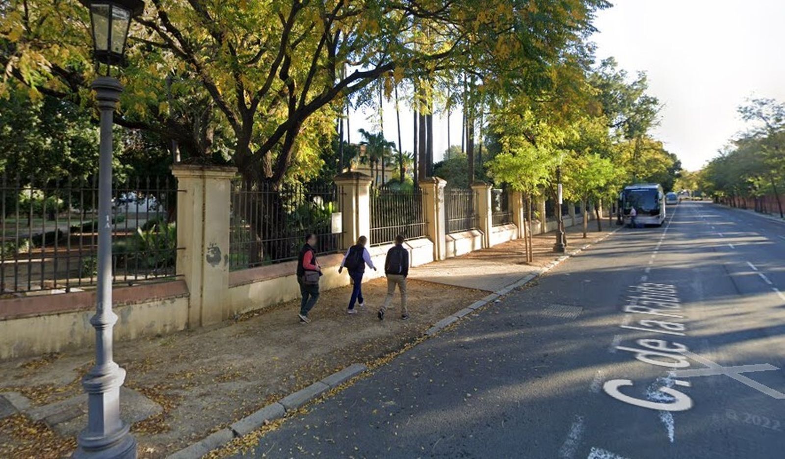 El incidente ocurrió en la calle de la Rábida, detrás del Lope de Vega.