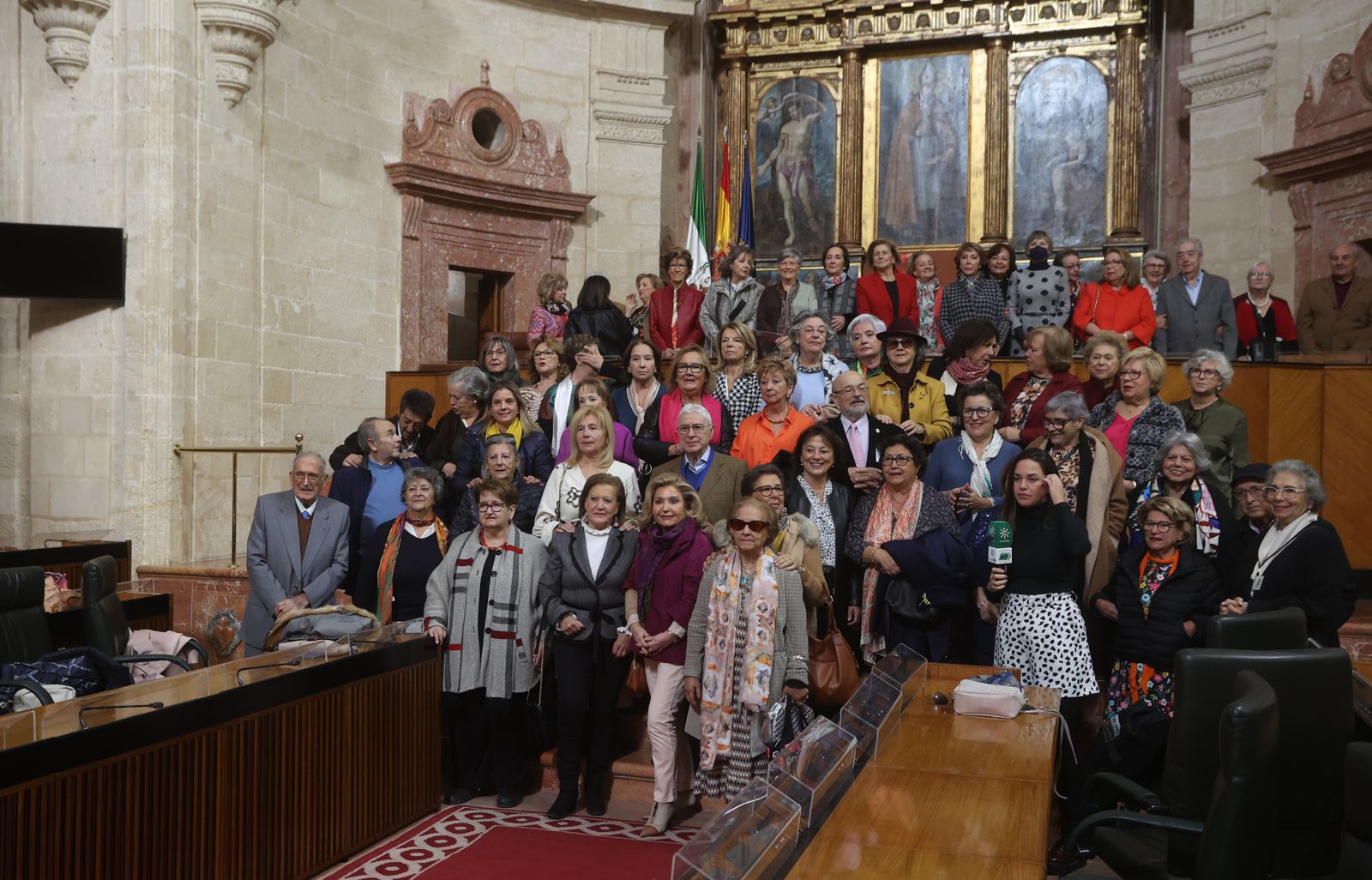 Visita de la última promoción de enfermería(1972) que trabajó en el Hospital de las Cinco Llagas