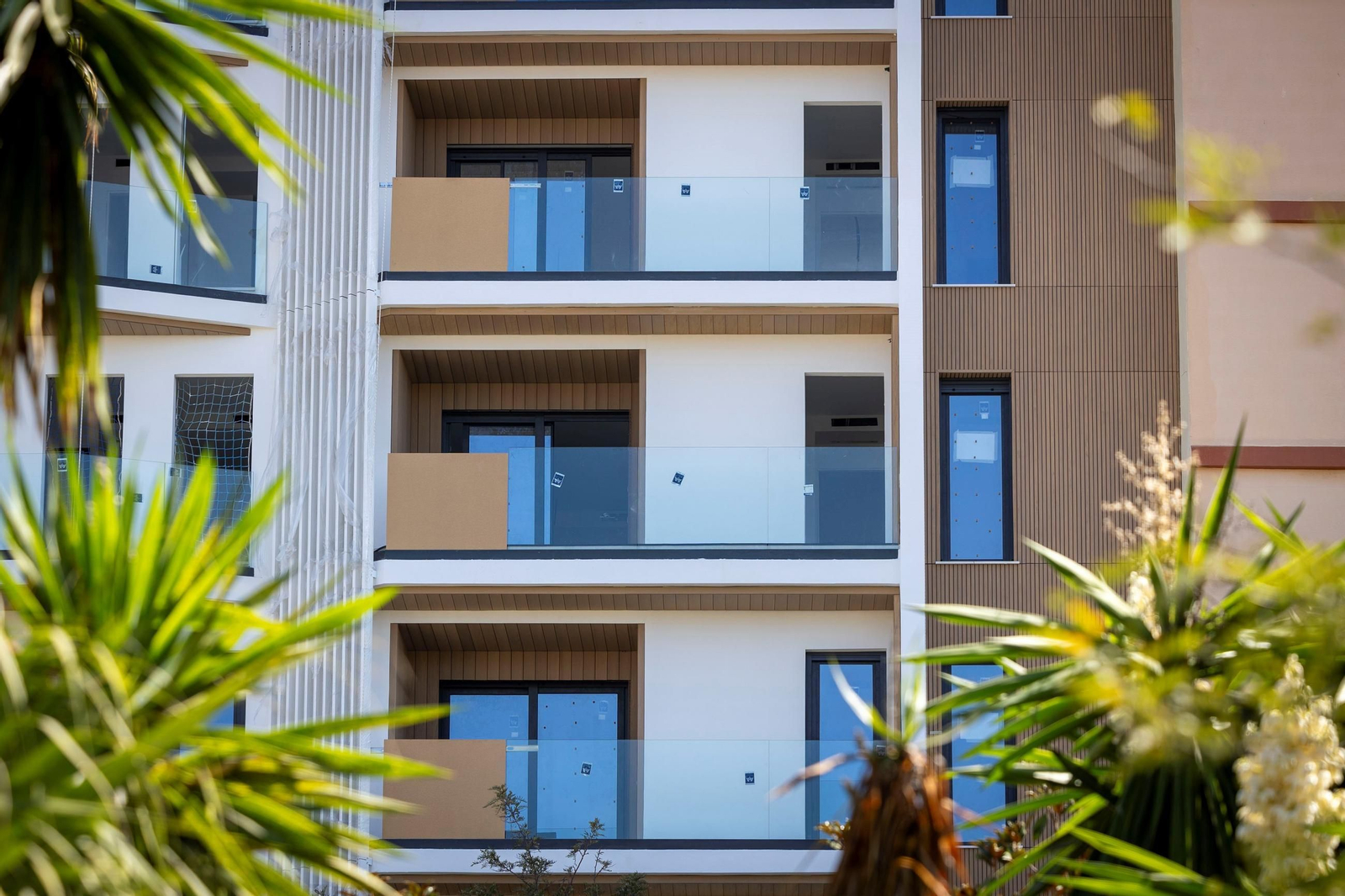 Una promoción de viviendas en Cádiz.