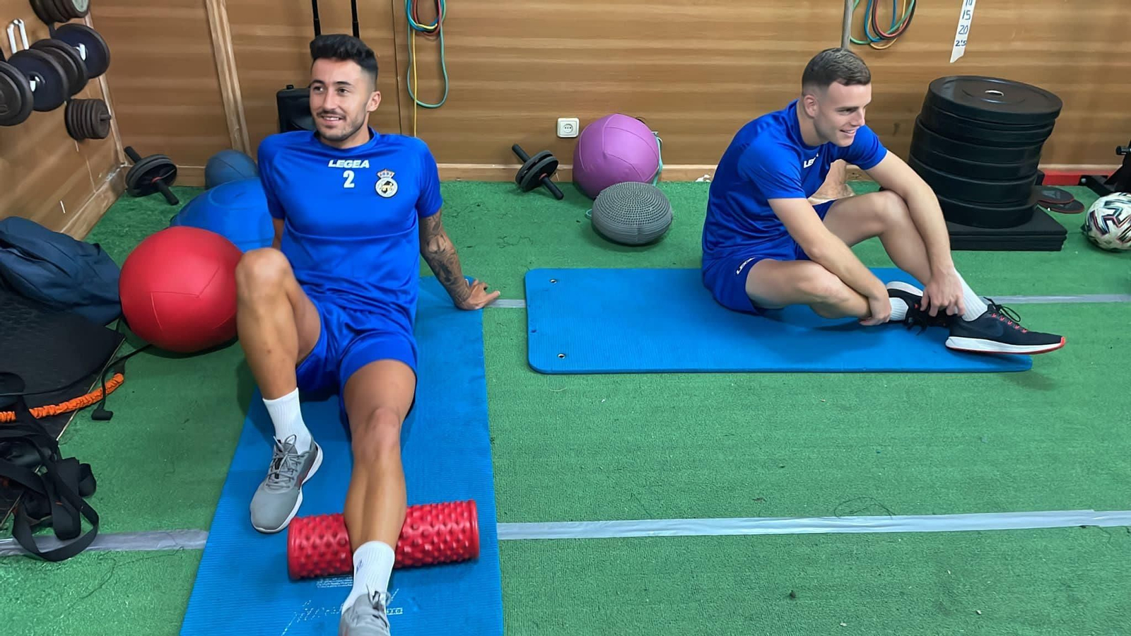 La plantilla de la Balona se somete a las pruebas físicas de la pretemporada