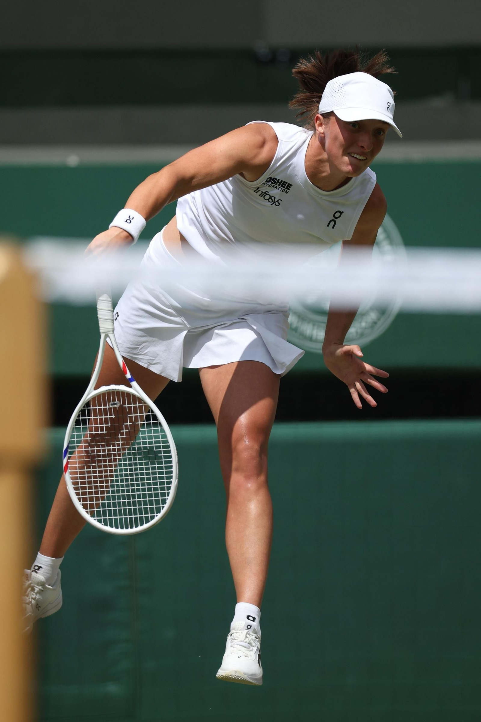 Las fotos de Wimbledon con las clasificaciones de Djokovic y Sinner