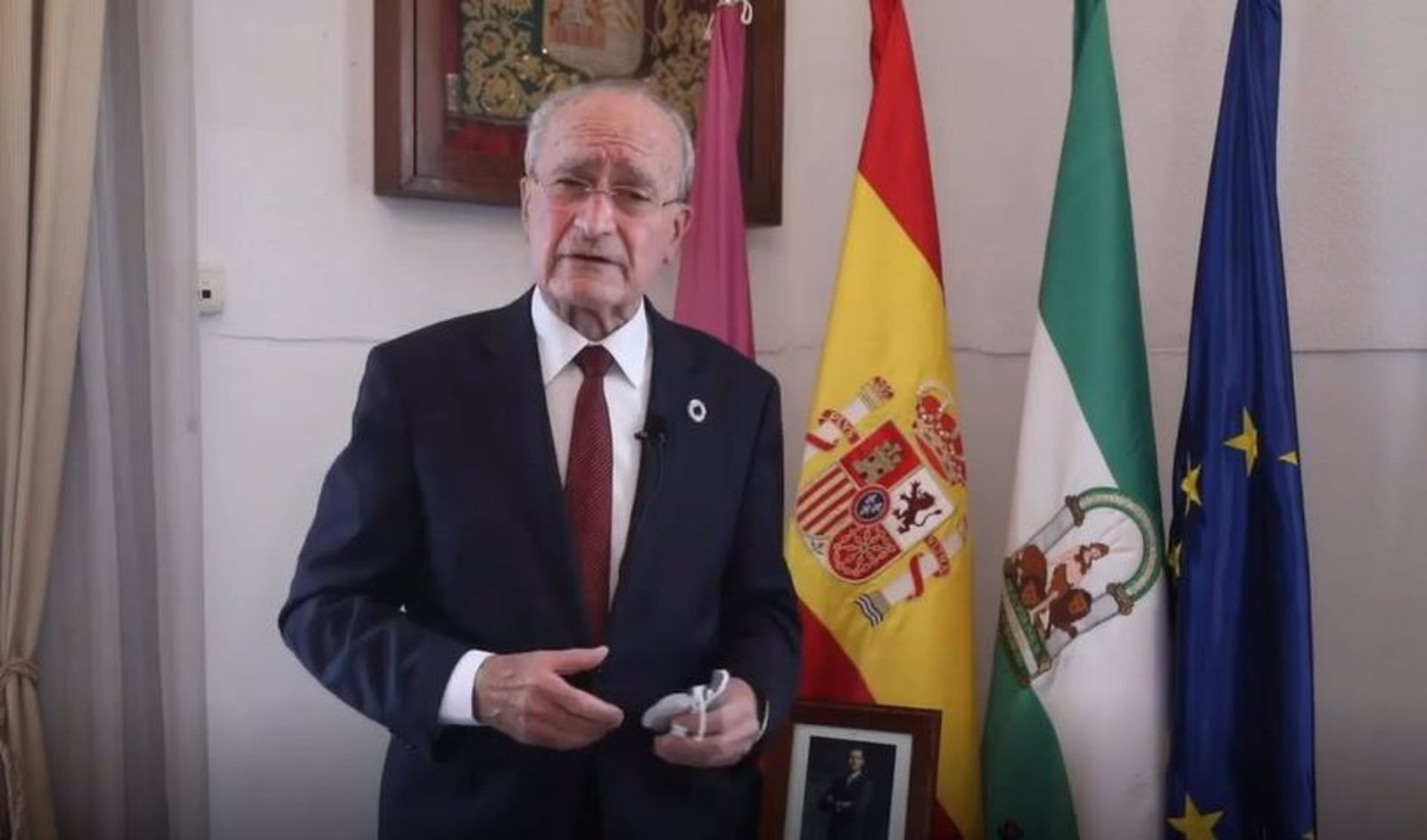 Francisco de la Torre, alcalde de Málaga.