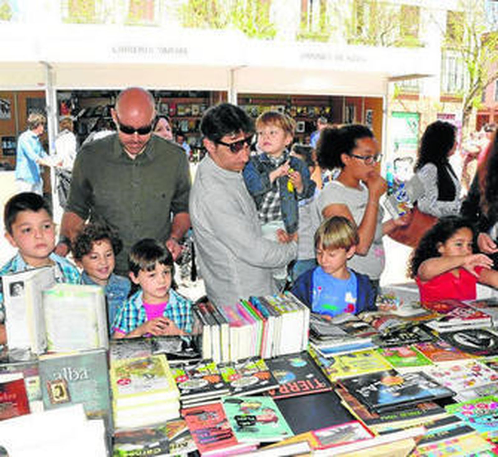 Uno de los expositores en una edición pasada de la feria.