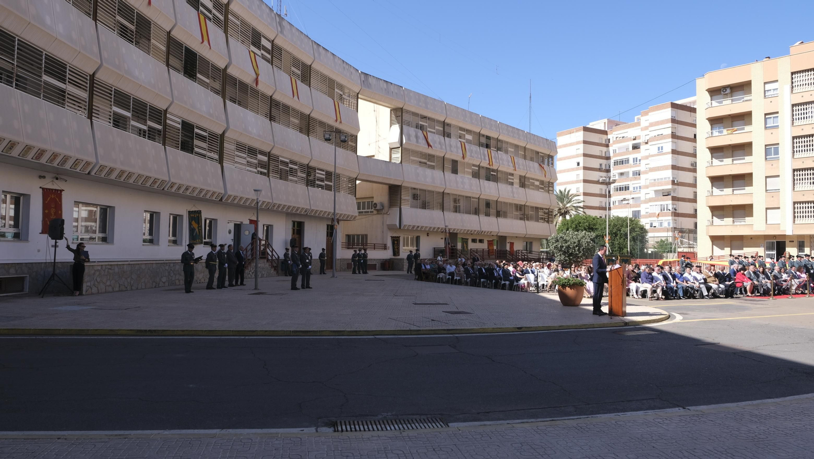 Imágenes de la celebración del 179 aniversario de la Guardia Civil, en la Comandancia de Almería