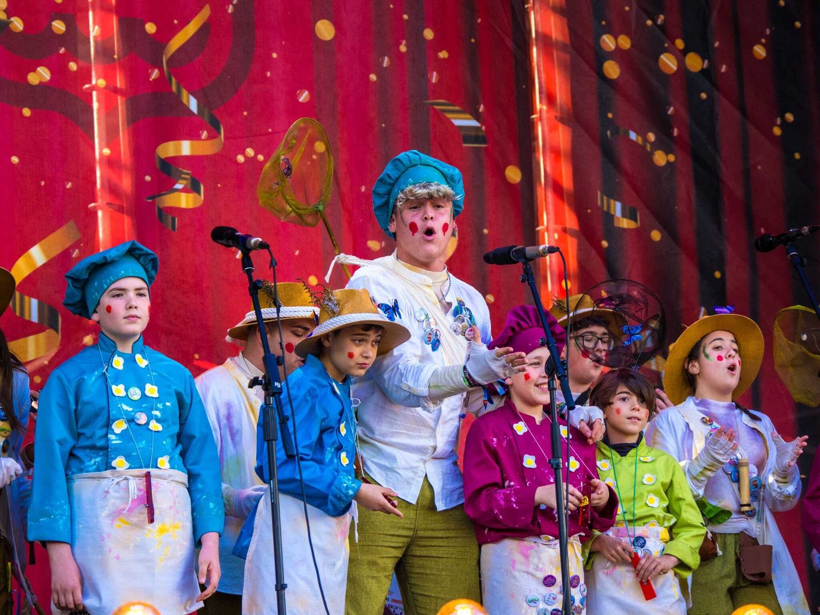 Carnaval para el público infantil en San Fernando, en imágenes