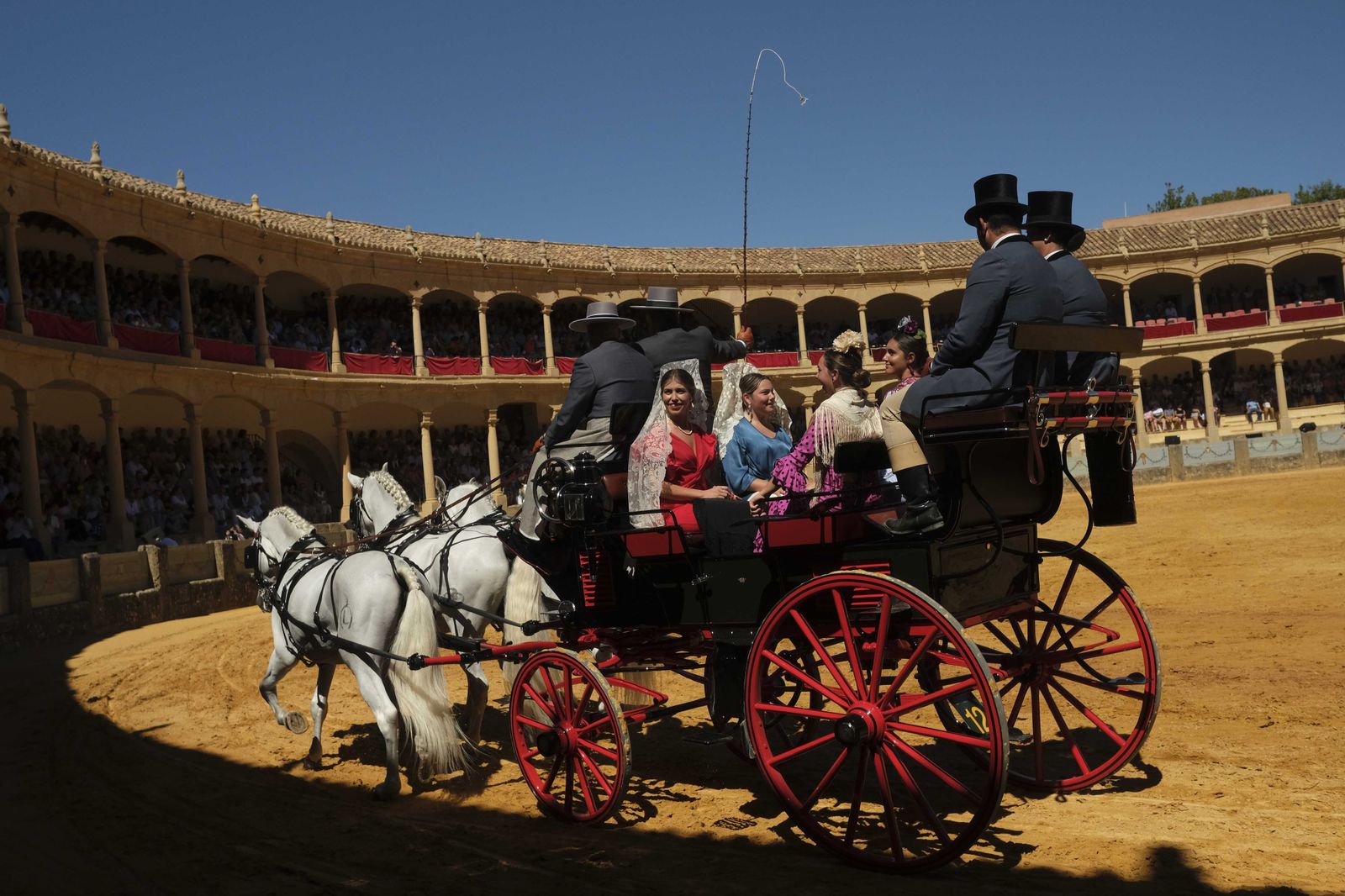 Concurso de enganches de Ronda, en fotos.
