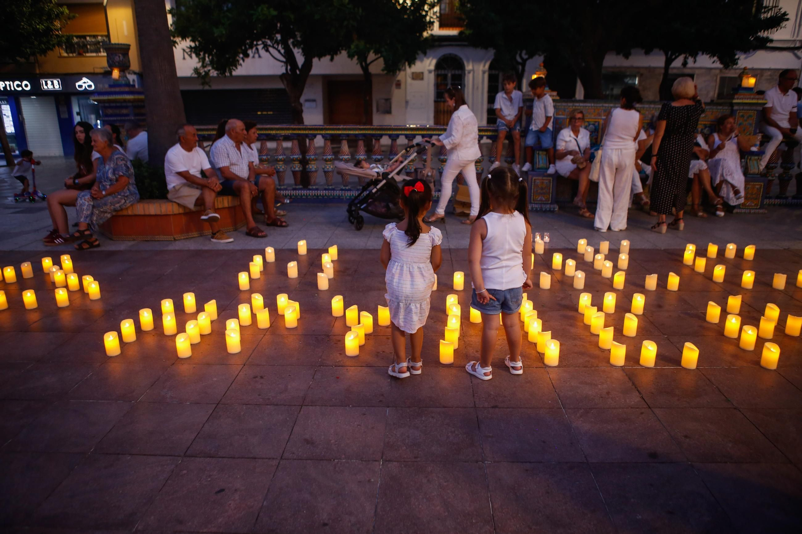 Fotos de la noche de las velas 2025 en Algeciras