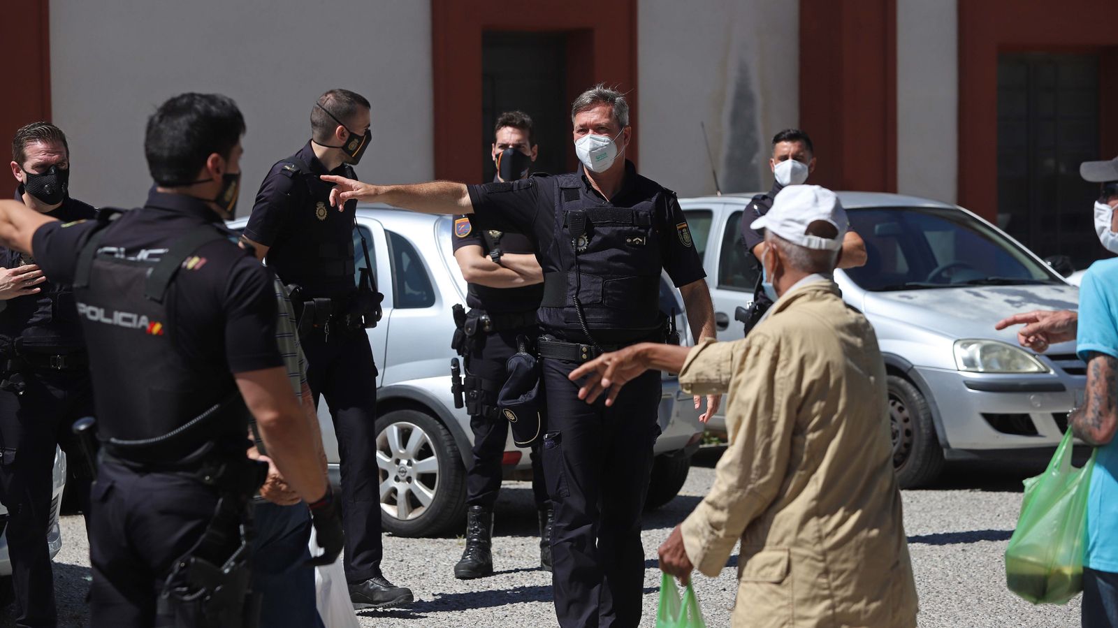 Los fogones que preparan los menús del Comedor del Carmen de Algeciras