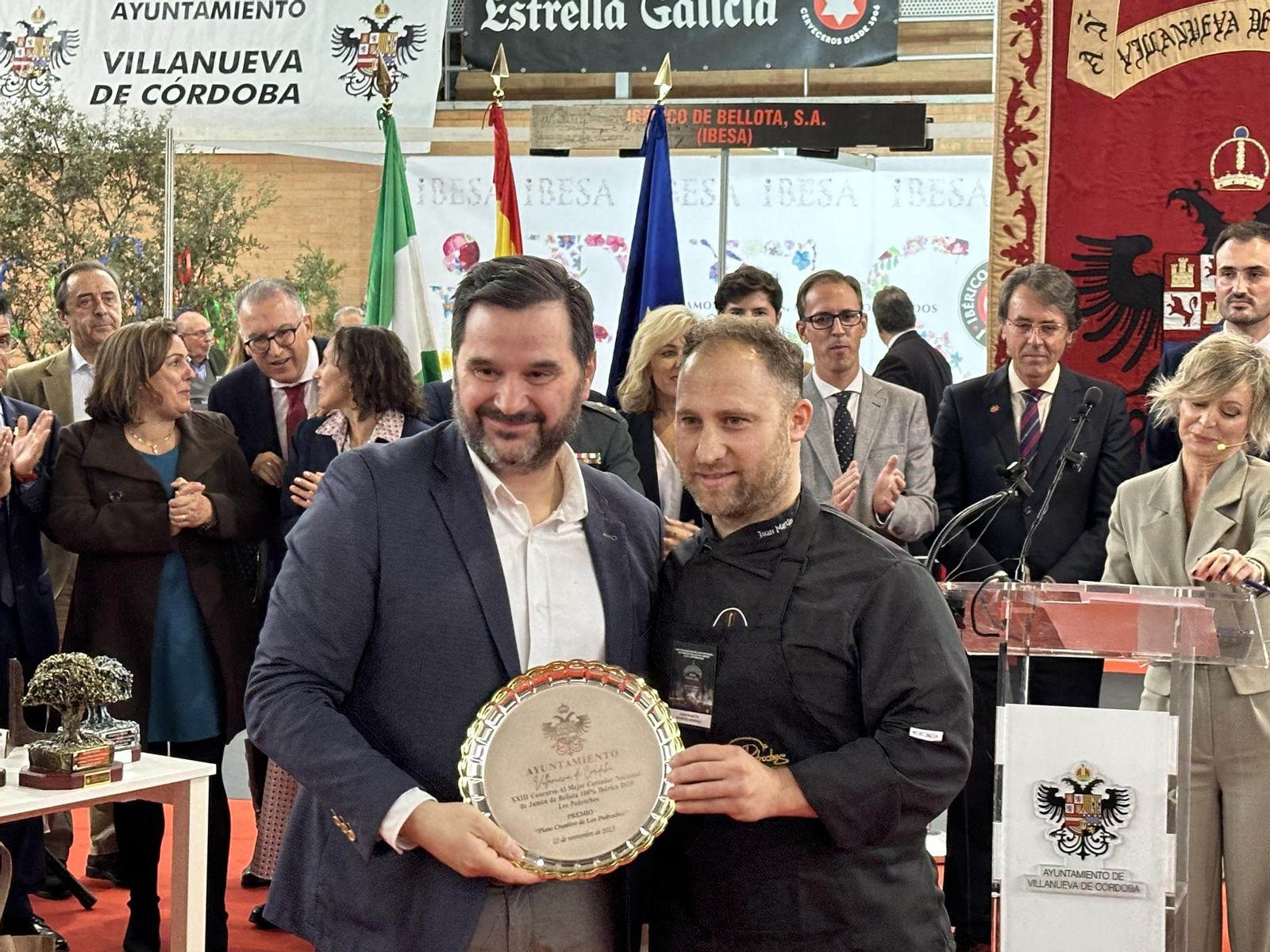 La entrega de premios de la XXIII Feria del Jamón de Villanueva de Córdoba, en imágenes