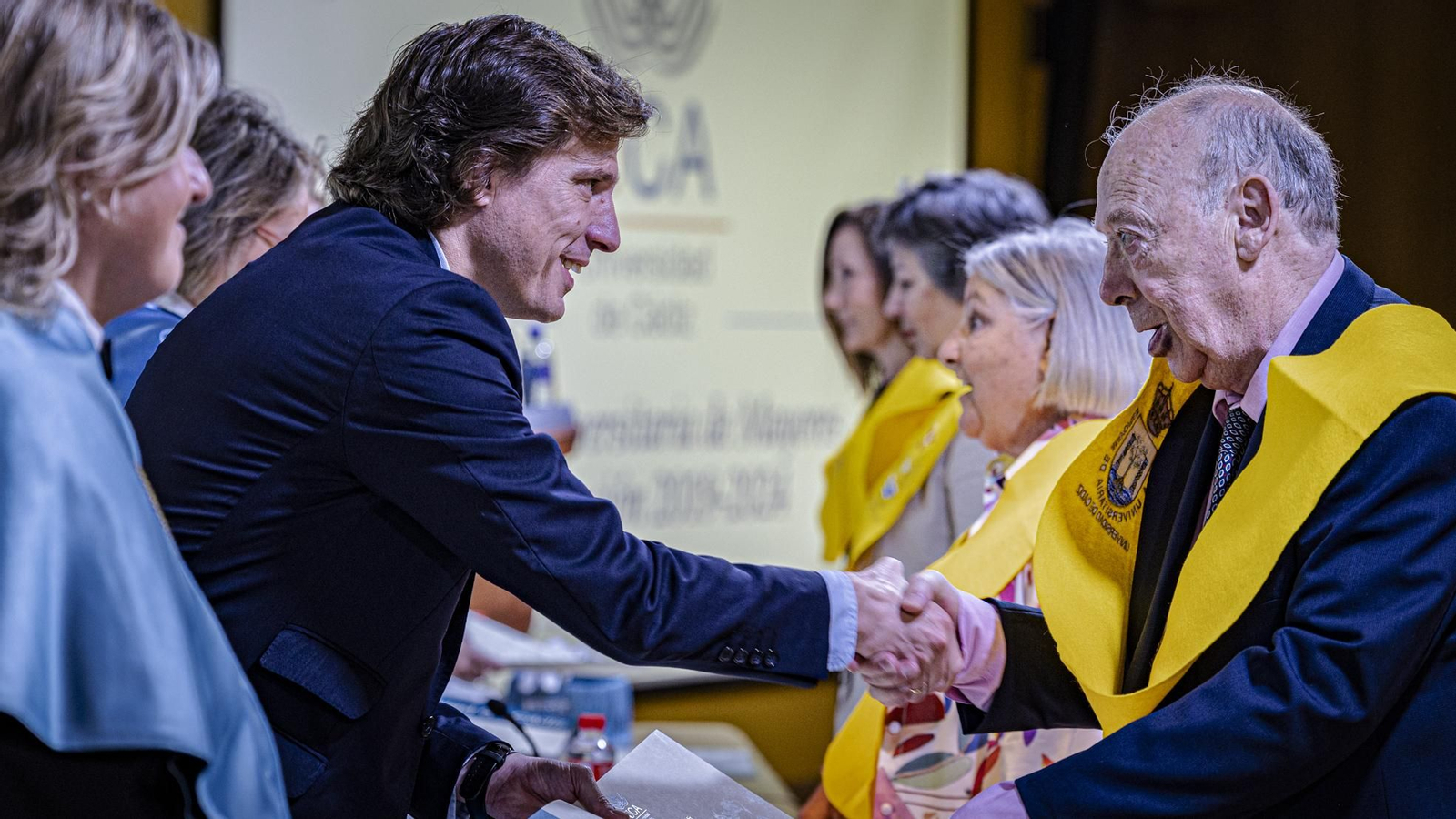 Graduación del curso del Aula Universitaria de Mayores de la UCA 2019-2024