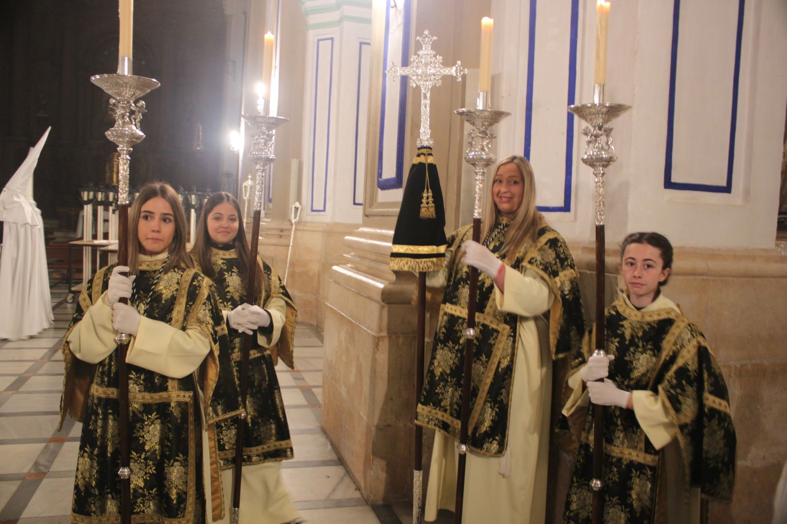 Las imágenes de las procesiones del Jueves Santo en Vélez Rubio