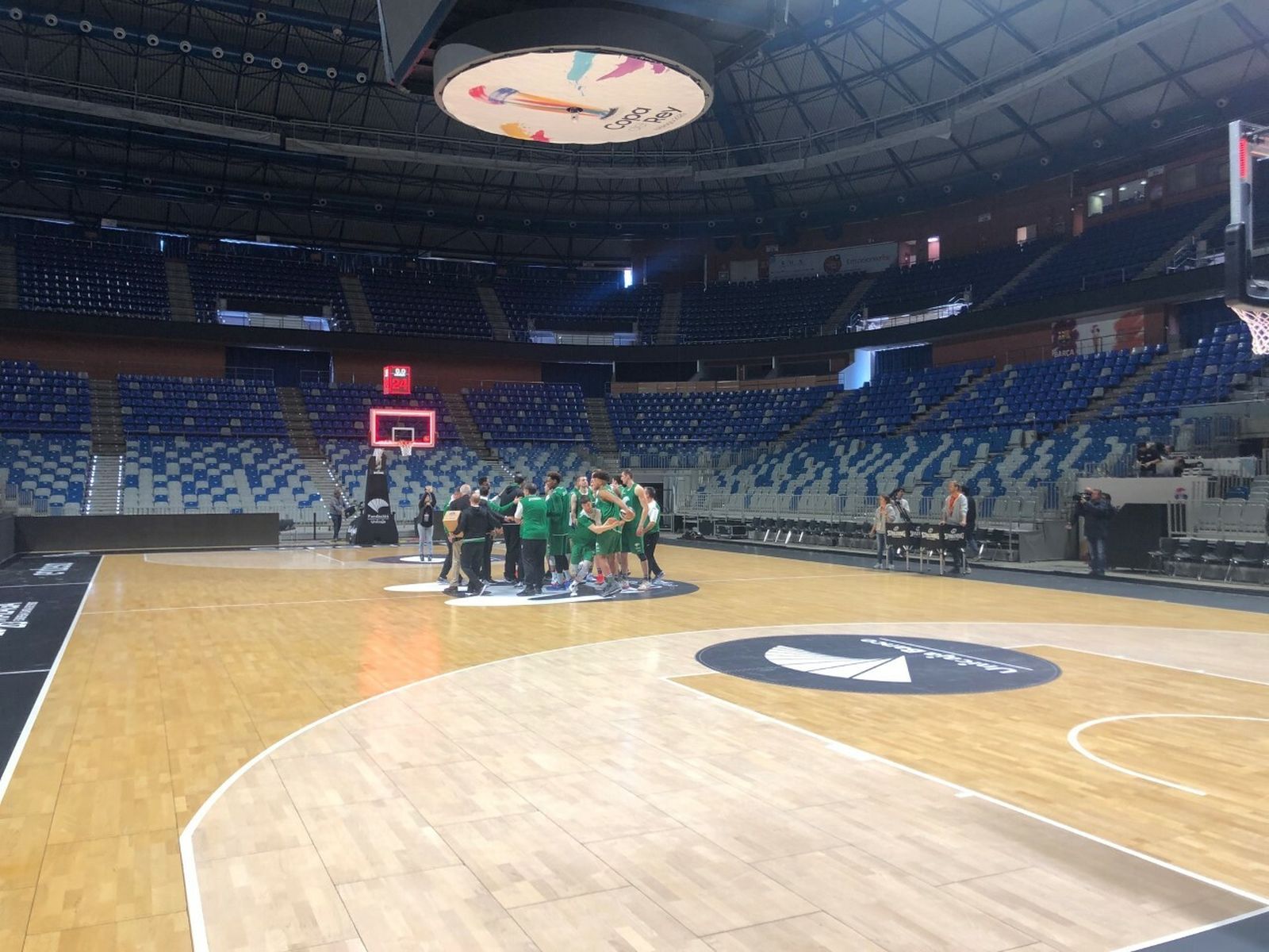 Las fotos de cómo está el Carpena para la Copa del Rey