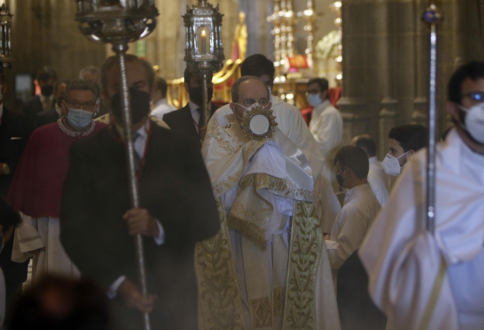 Fotos del Corpus Christi en Sevilla 2021