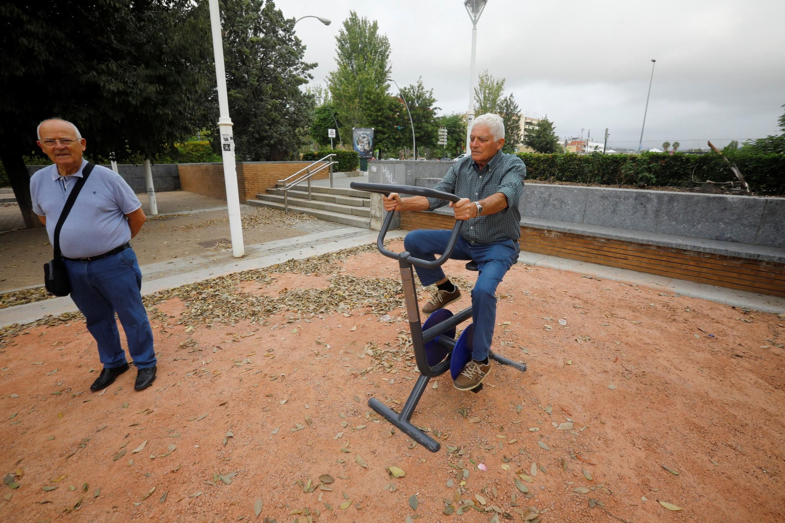 La inauguración del parque biosaludable de Levante, en imágenes