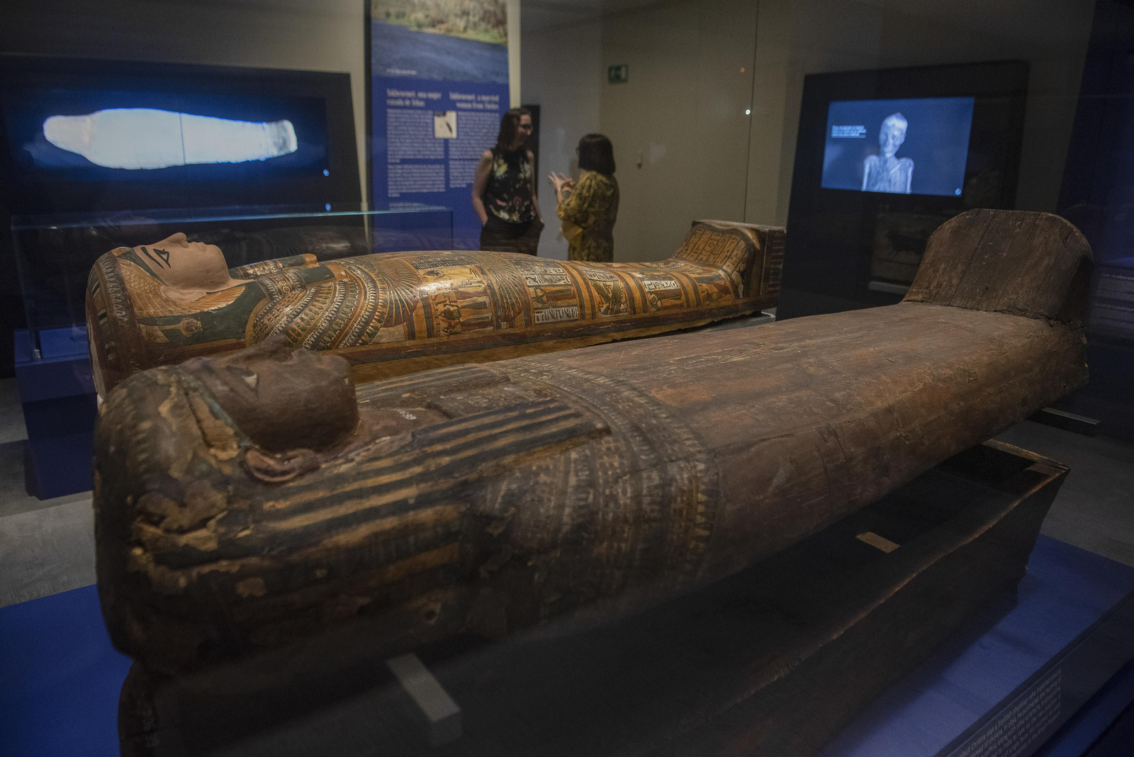La  Inauguración de la exposición Momias de Egipto, en imágenes