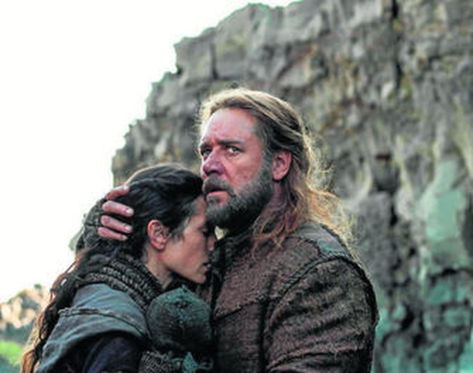 Jennifer Connelly y Russel Crowe, en una escena de 'Noé'.