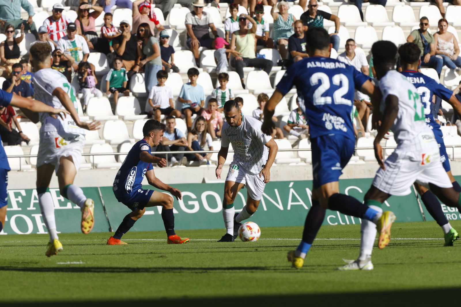 Las mejores imágenes del partido entre el Córdoba CF y el Algeciras