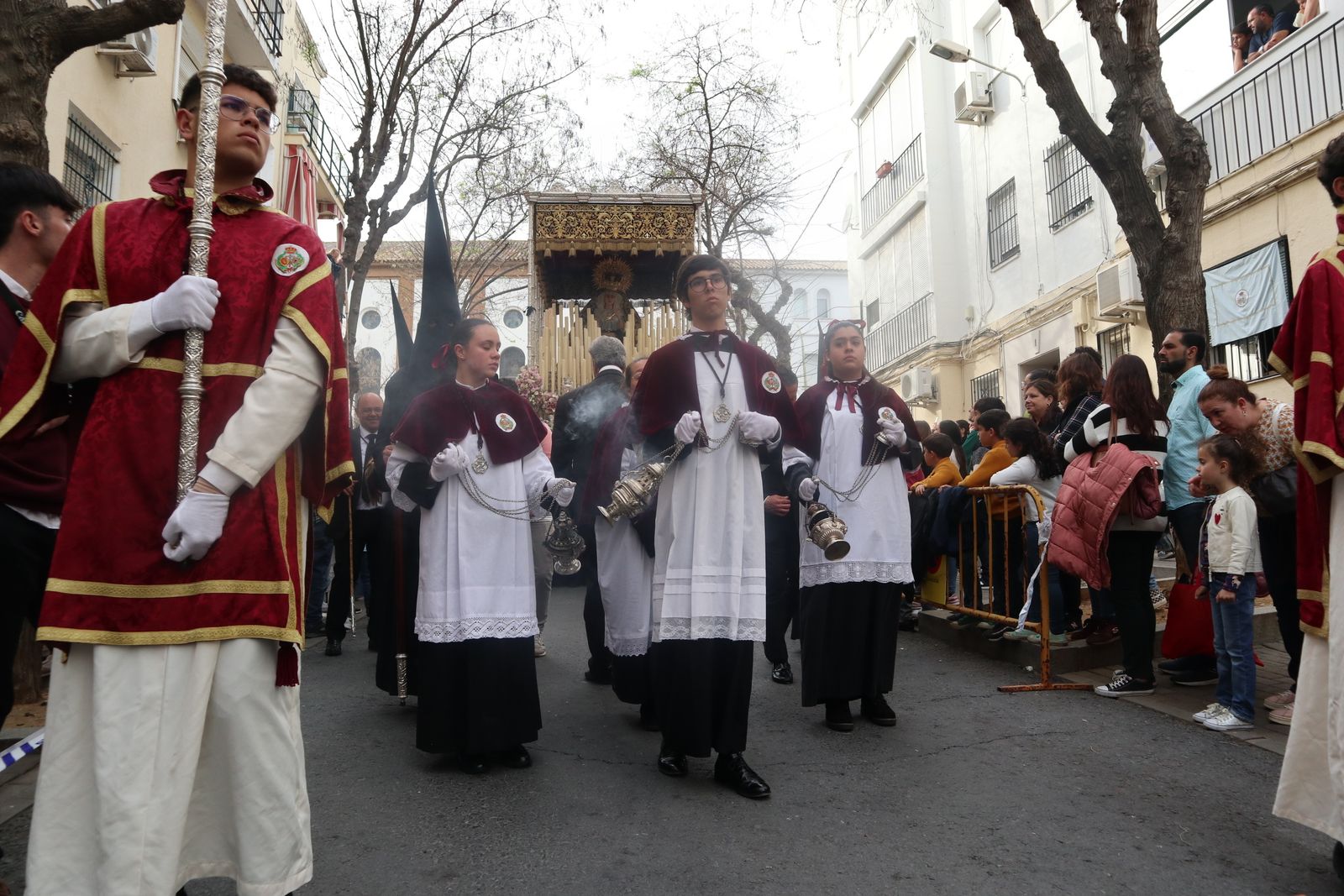 Martes Santo: Hermandad de Los Estudiantes, Huelva