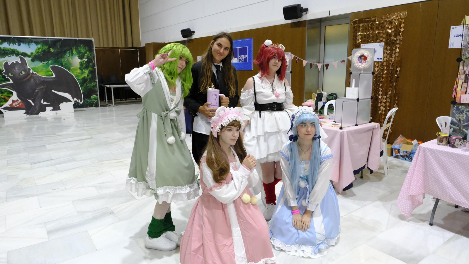 Inauguración del Salón Mangafest en el Palacio de Congresos de El Toyo, en fotos