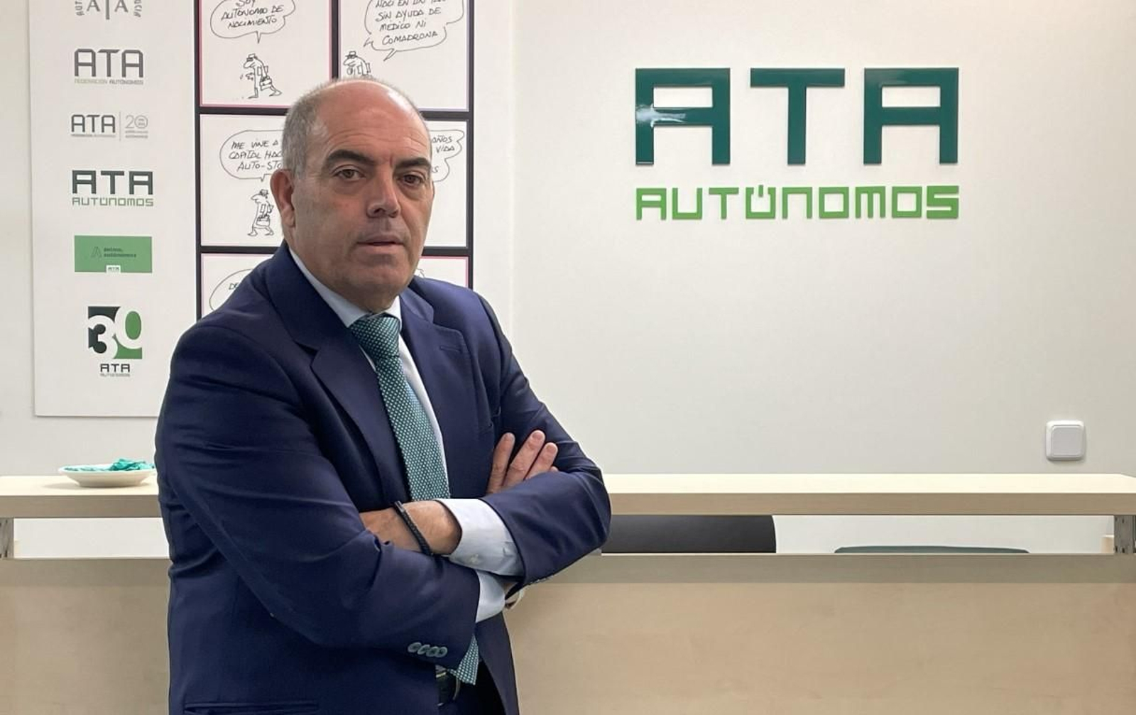 Lorenzo Amor, presidente de la Federación Nacional de Asociaciones de Autónomos (ATA).