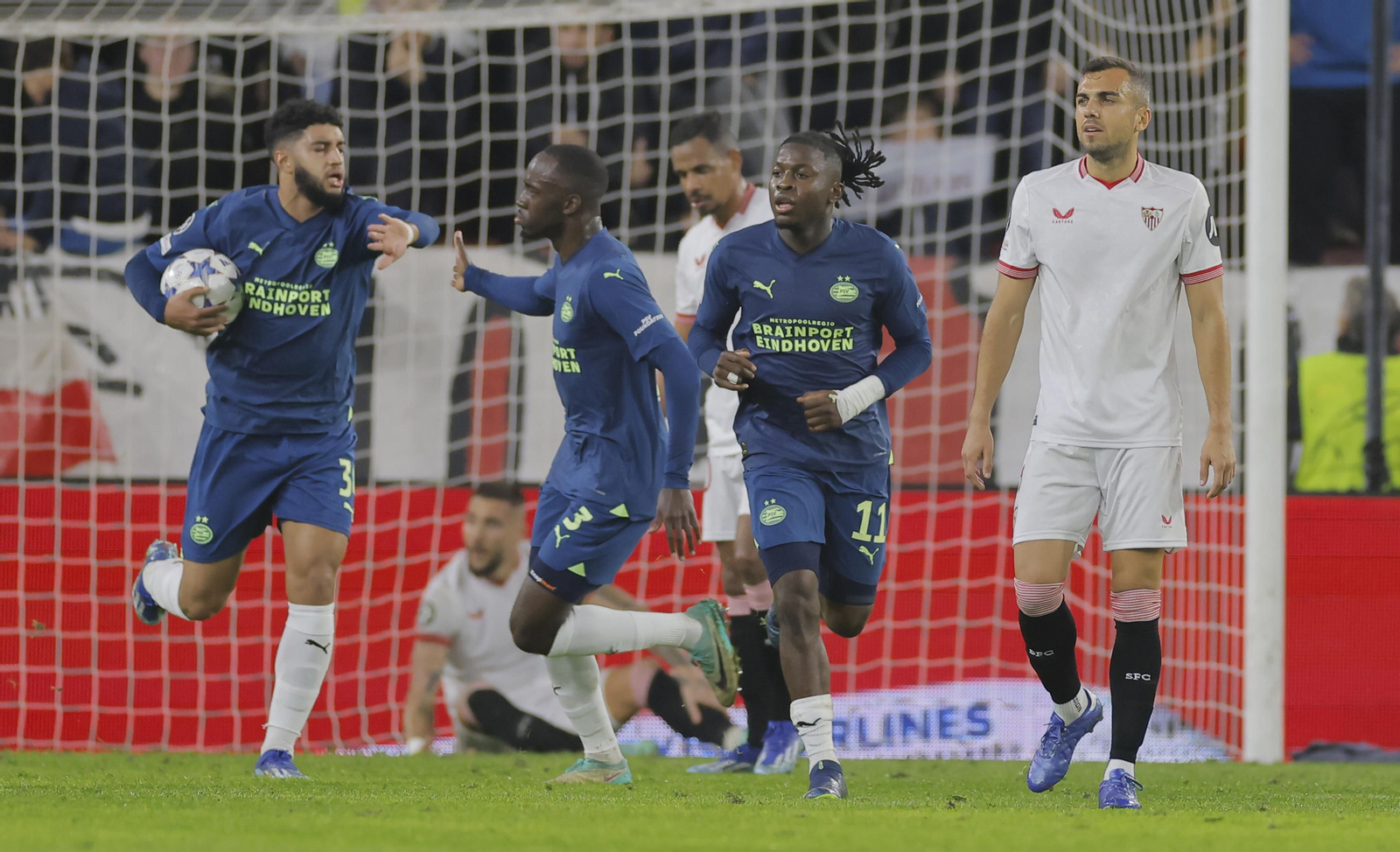 Las fotos del Sevilla Fc-PSV