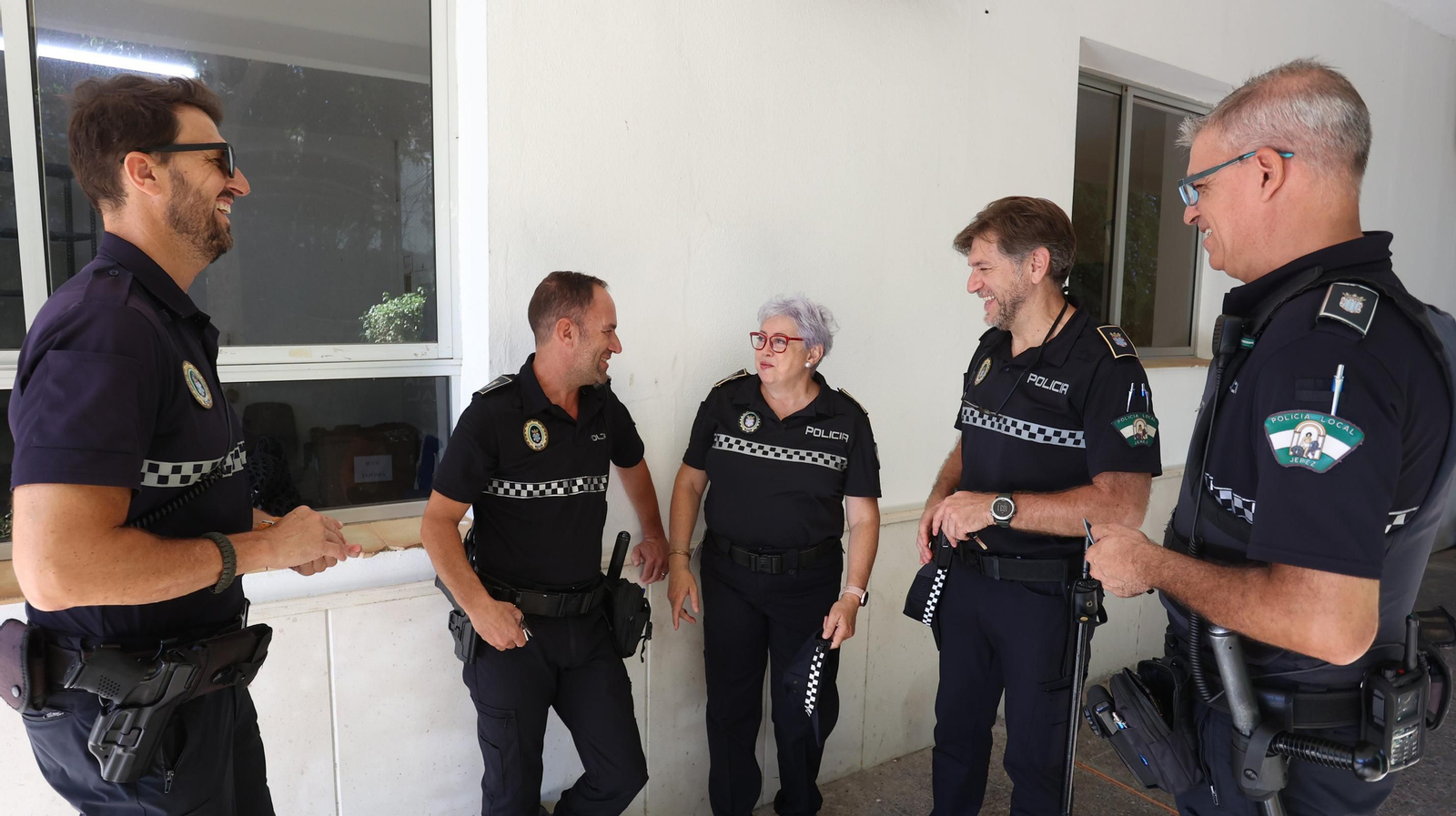 Mari Luz la primera mujer policía de Jerez se jubila