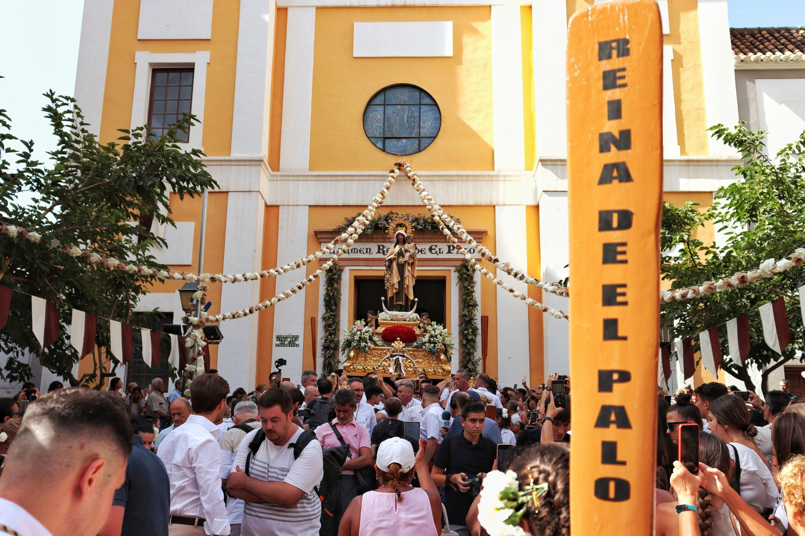 La procesión de la Virgen del Carmen en El Palo y Pedregalejo, en fotos