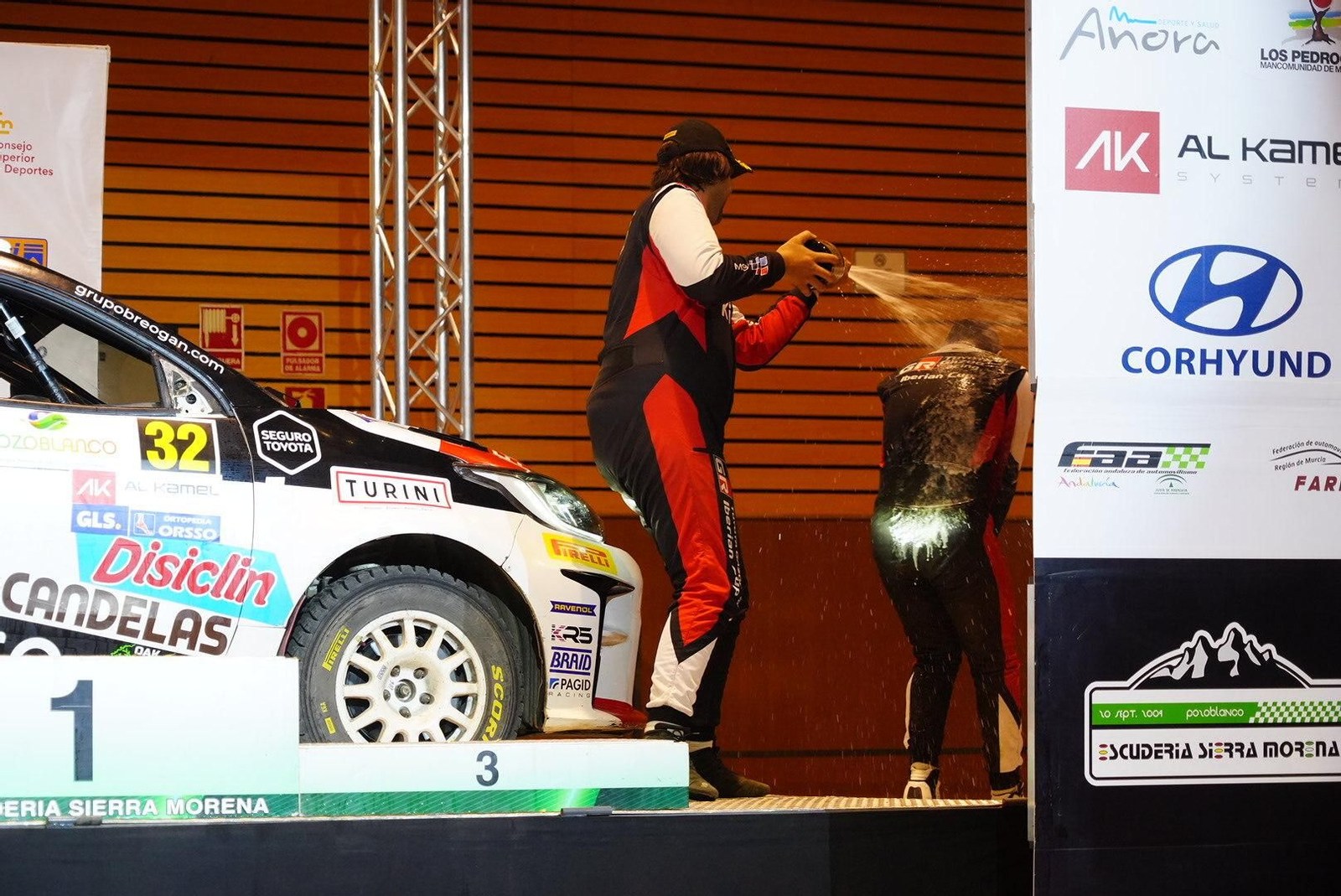 Las mejores imágenes de la entrega de premios del Rallye Ciudad de Pozoblanco