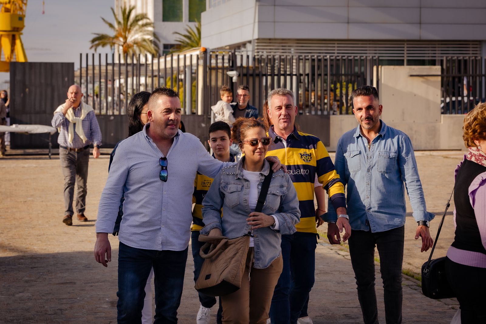 Imágenes del patrullero Centinela en el Muelle de Levante