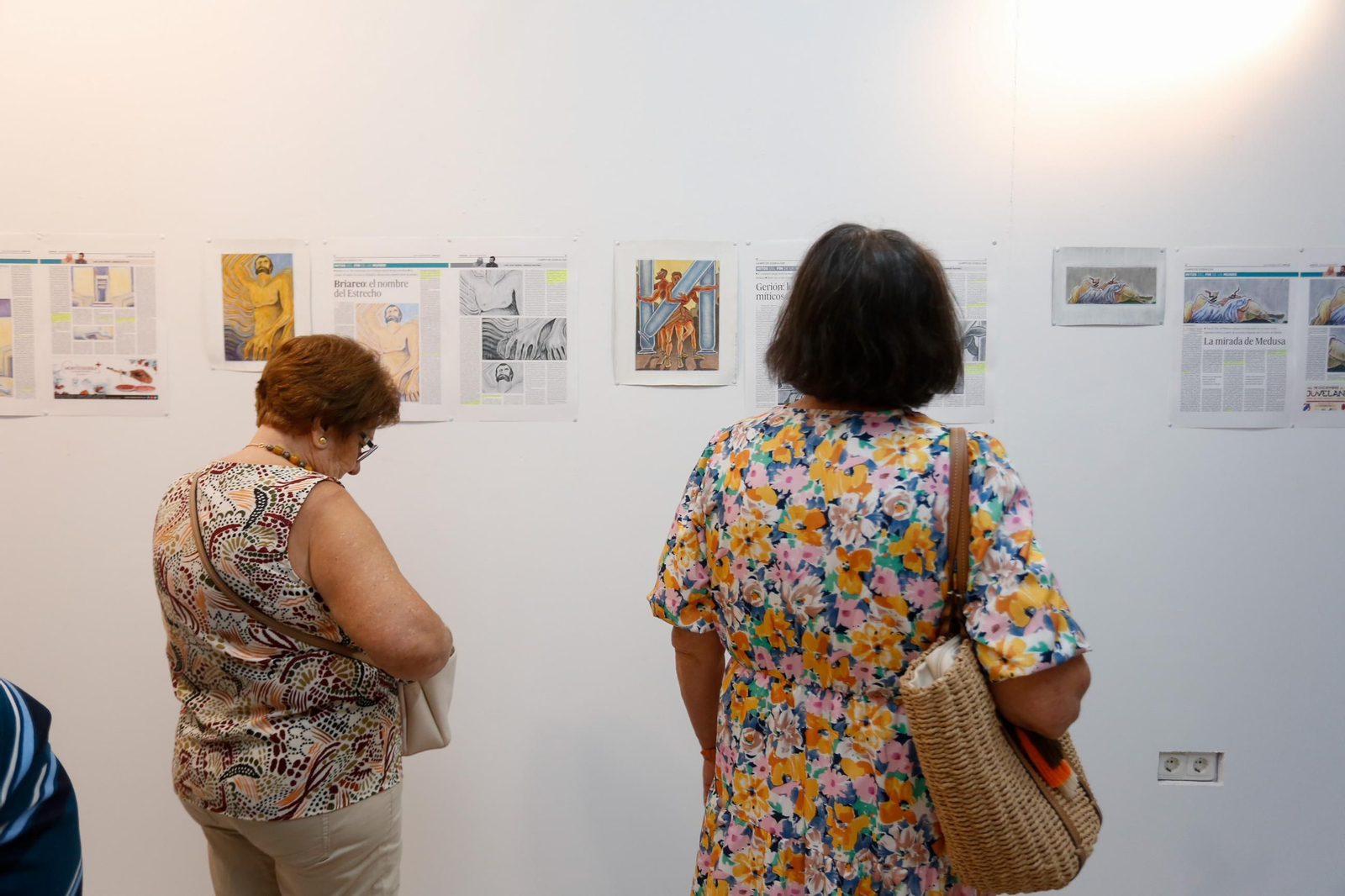 Fotos de la inauguración de la exposición Mitos del fin de un mundo en Algeciras