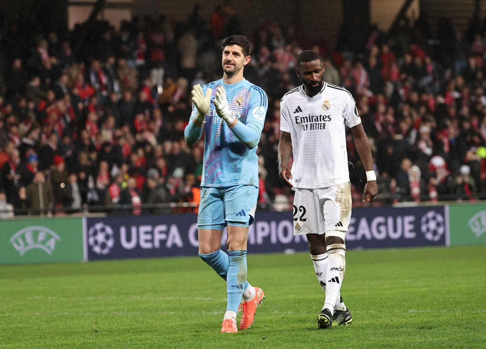 Las fotos del Brest - Real Madrid