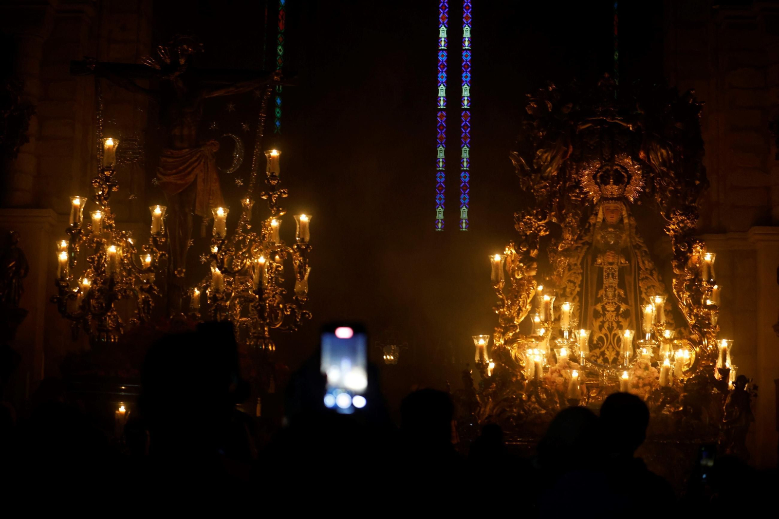 Las imágenes del Remedio de Ánimas en San Lorenzo el Lunes Santo de Córdoba