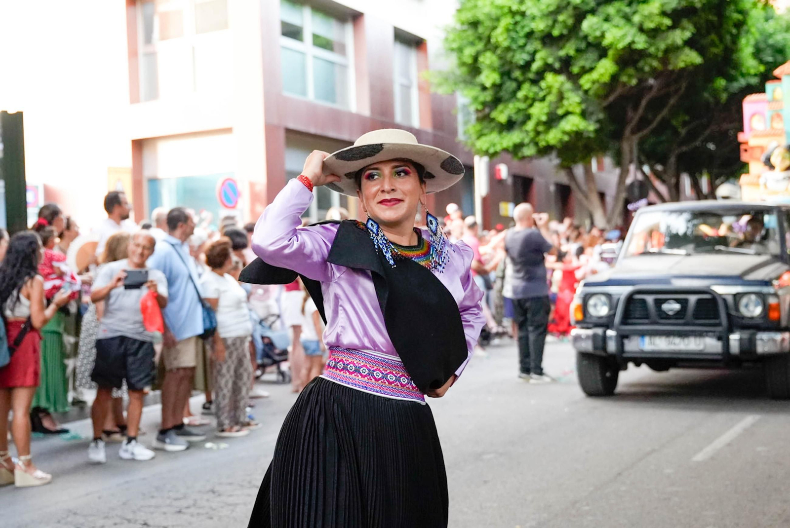 Así se ha vivido la Batalla de Flores en la Feria de Almería