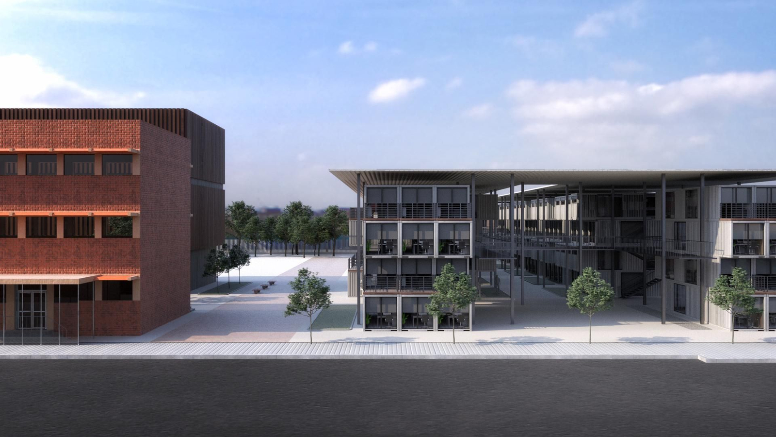 Diseño previsto en Ibérica Aga en la Zona Franca.