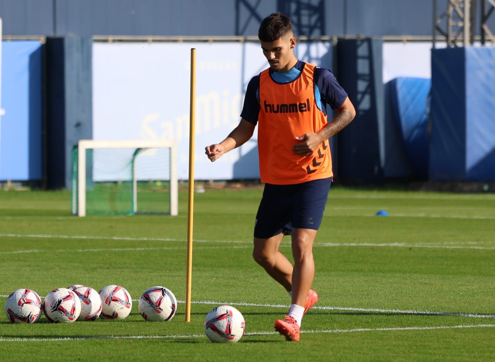 Entrenamiento Málaga CF: Ramón regresa en la primera sesión de la semana