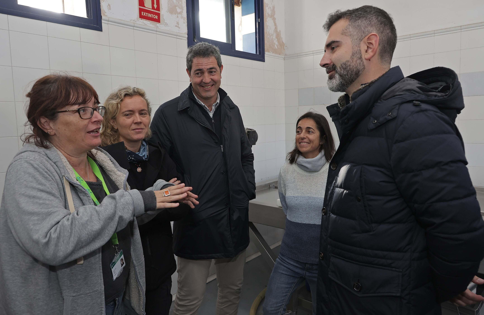 La visita de Ramón Fernández Pacheco al Cegma de Algeciras, en imágenes