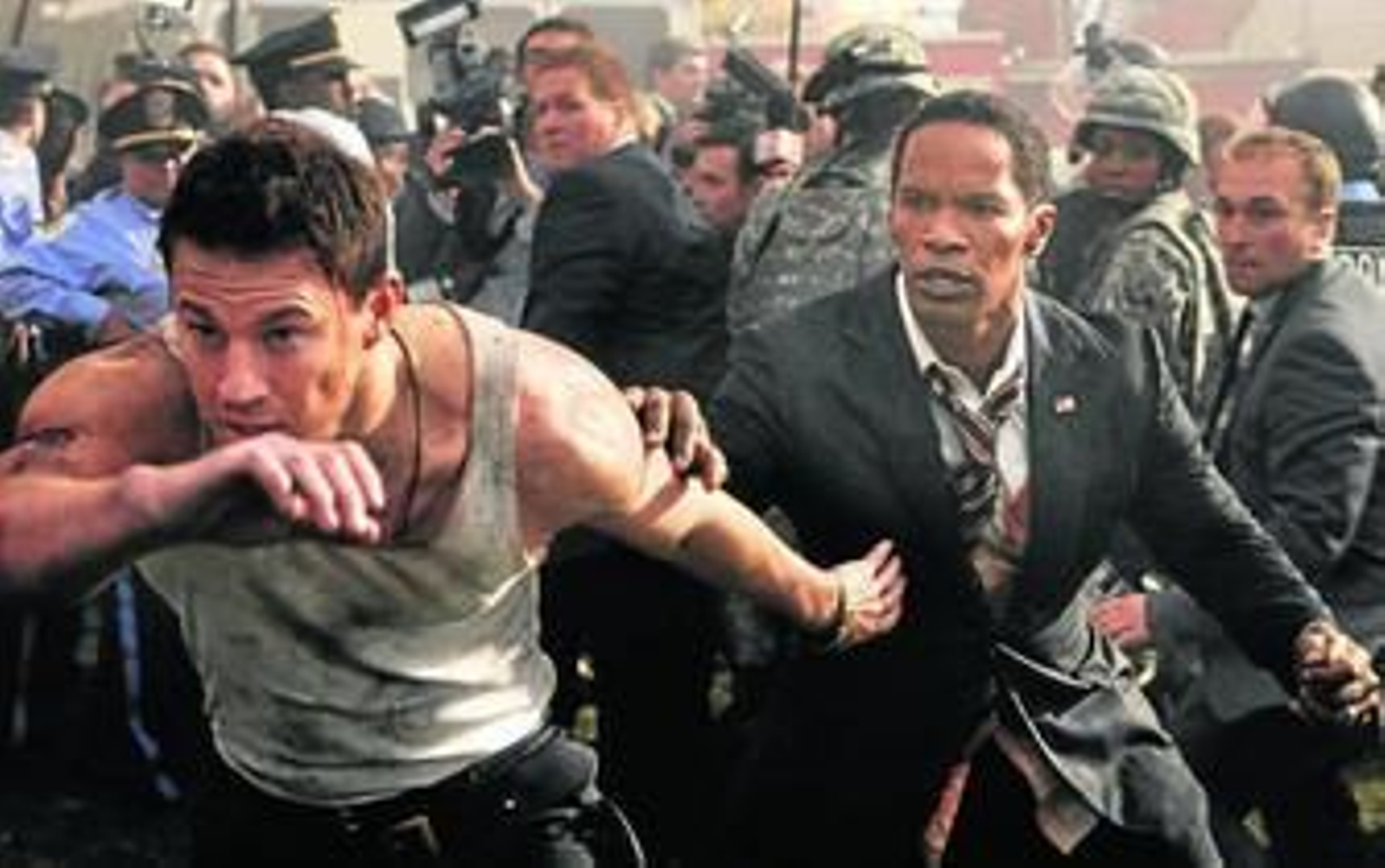 Channing Tatum y Jamie Foxx protagonizan la nueva película de Roland Emmerich.