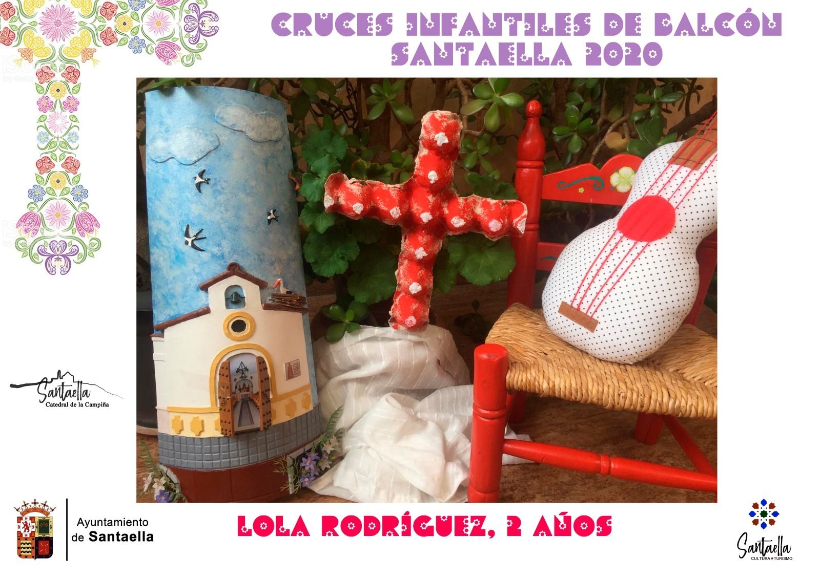 Así son las Cruces de Mayo de los niños de Santaella