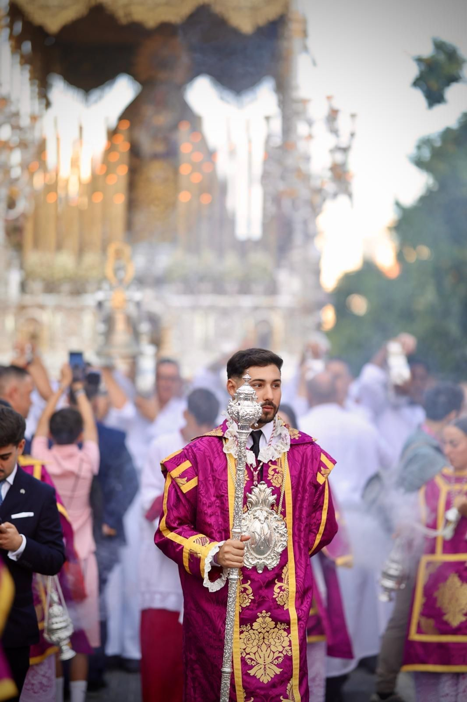 Procesión extraordinaria de María Santísima de la Trinidad.