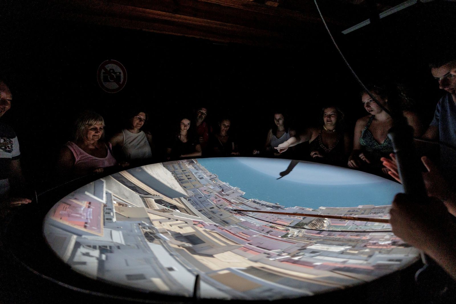 Las imágenes del interior de la Torre Tavira