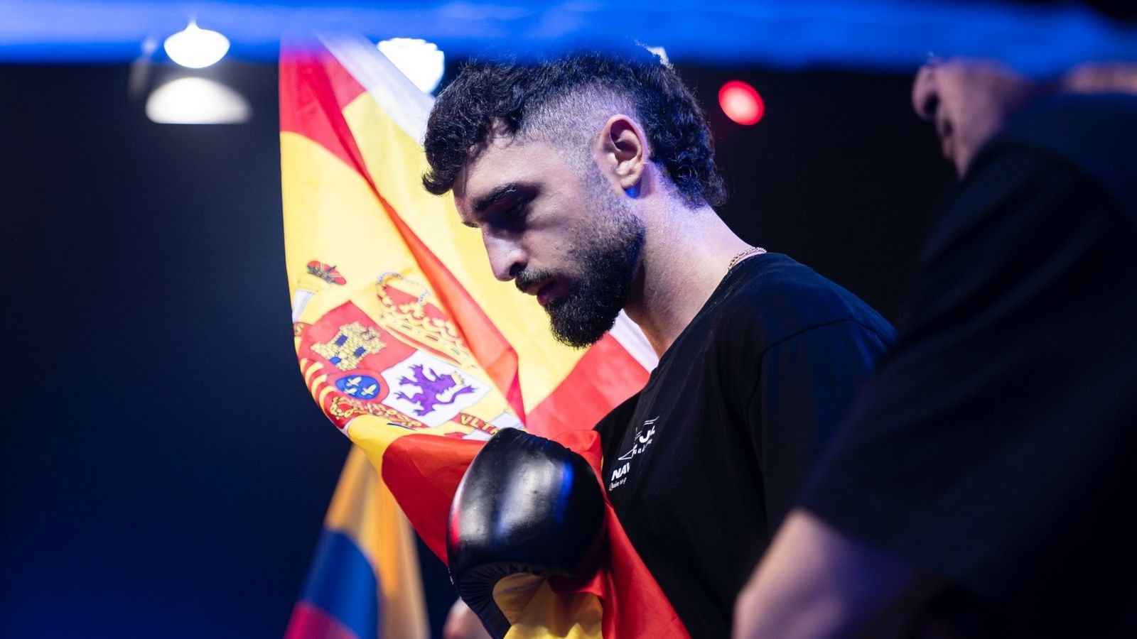 José Luis Navarro Jr., concentrado antes de su última pelea.