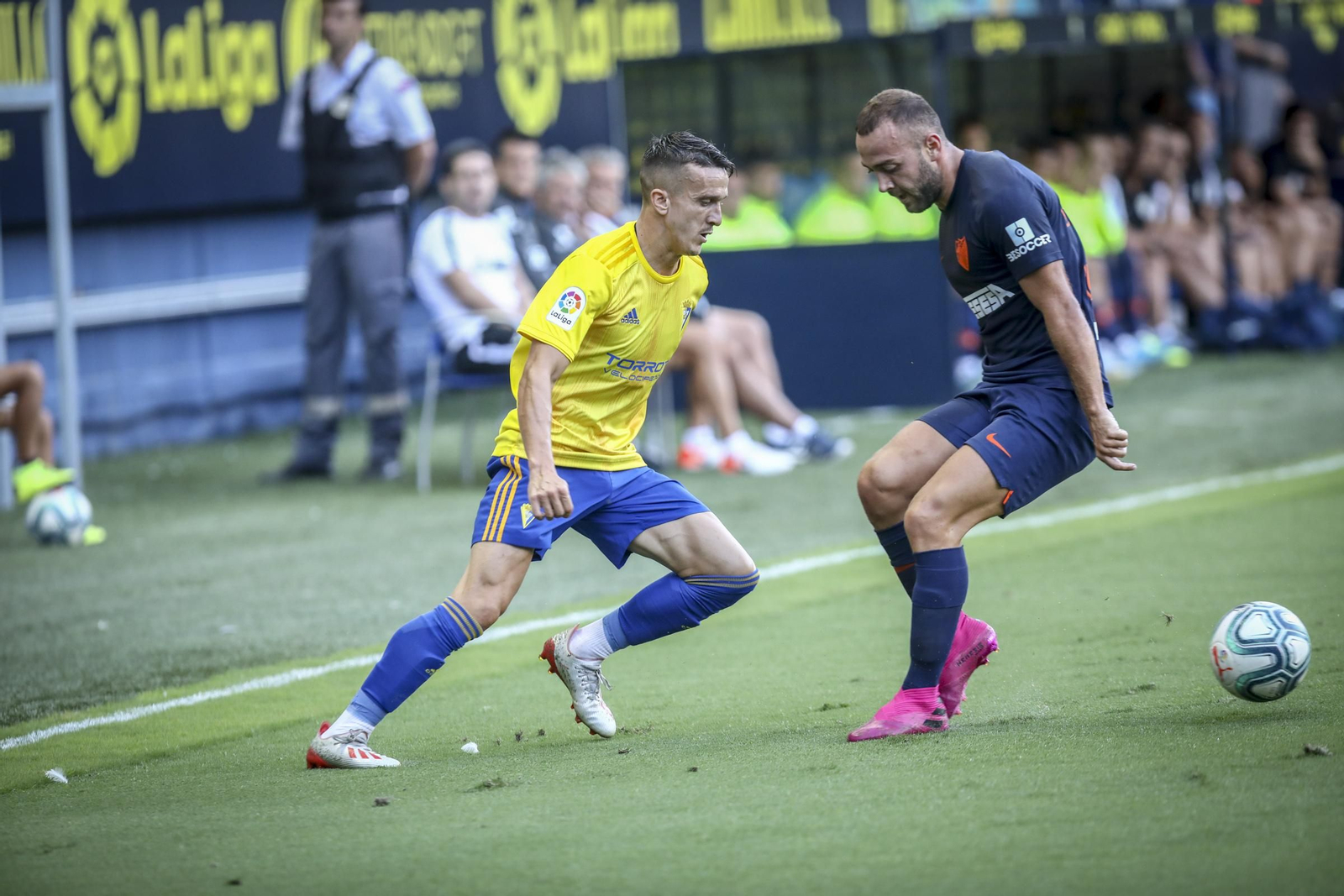 Partido de presentación entre el Cádiz CF y el Málaga CF en imágenes Partido de presentación entre el Cádiz CF y el Málaga CF en imágenes