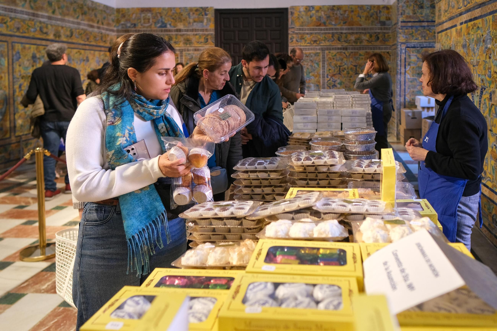 Comienza la exposición de dulces de conventos, en el Alcázar