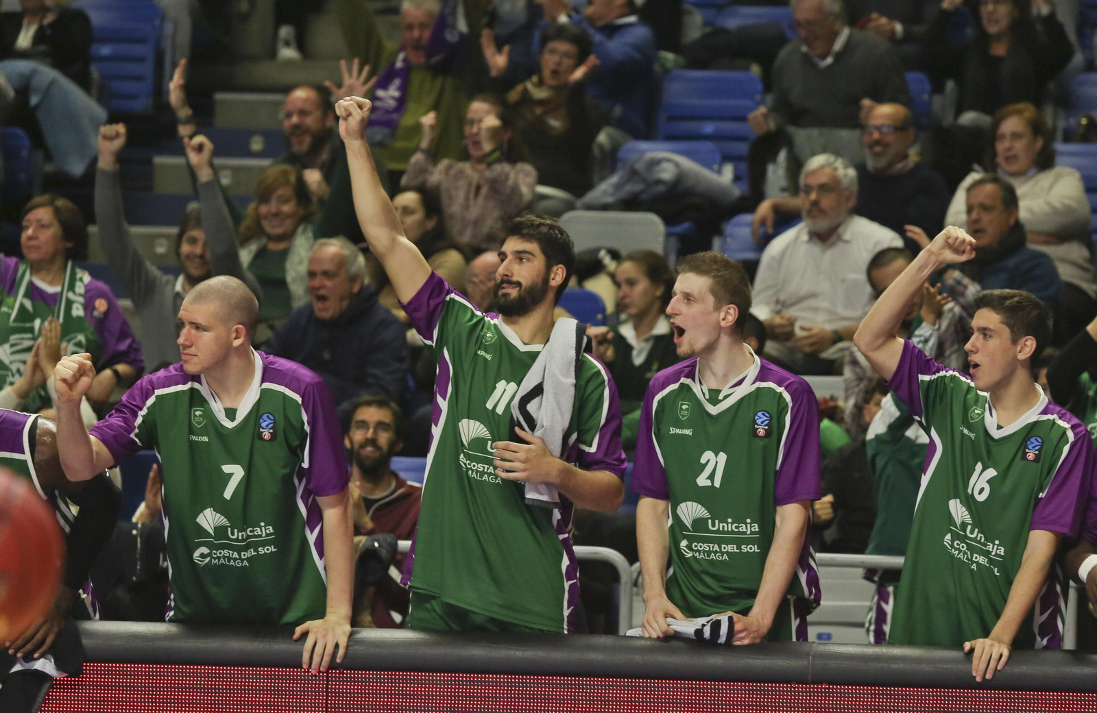 Los cinco años de Adam Waczynski en el Unicaja, en fotos
