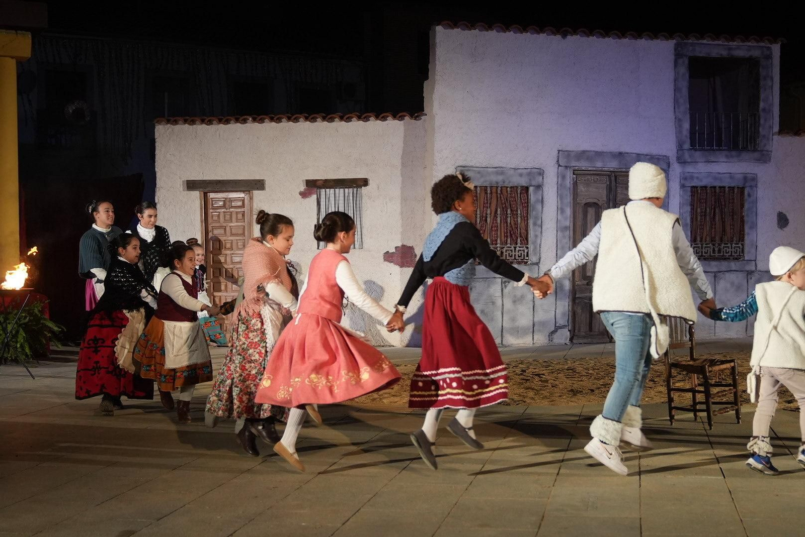 La representación en Alcaracejos de 'Los coloquios de la infancia de Jesús', en fotografías