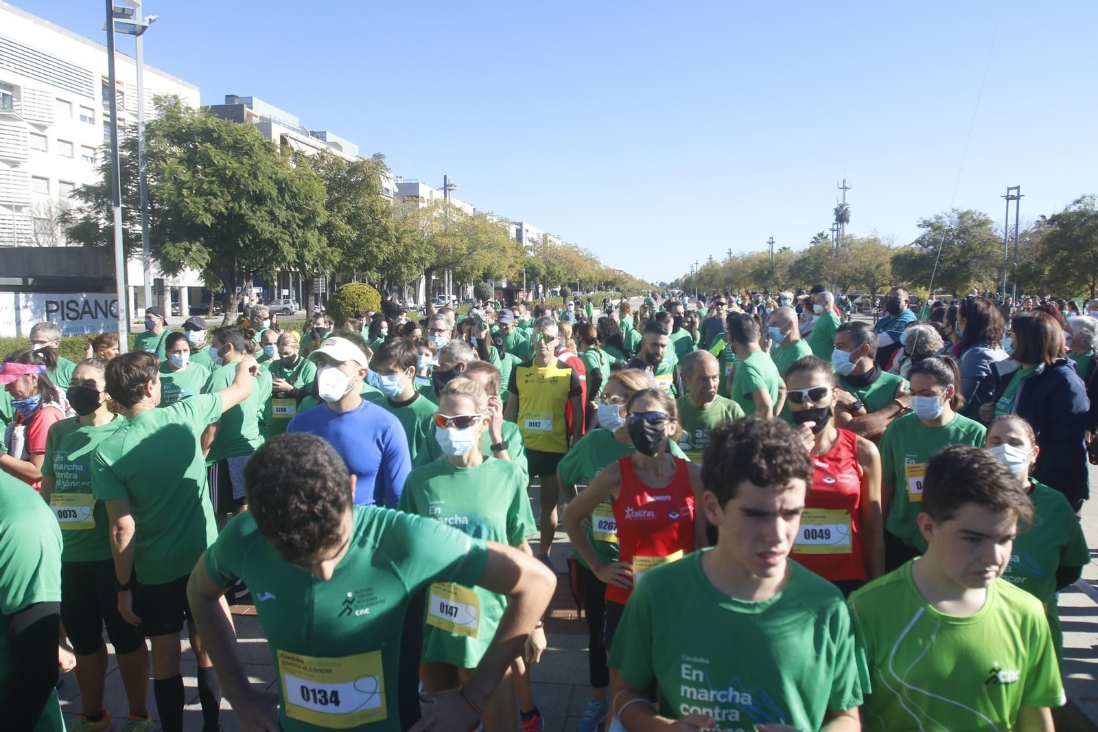La marcha por la vida de la AECC en Córdoba, en fotografías