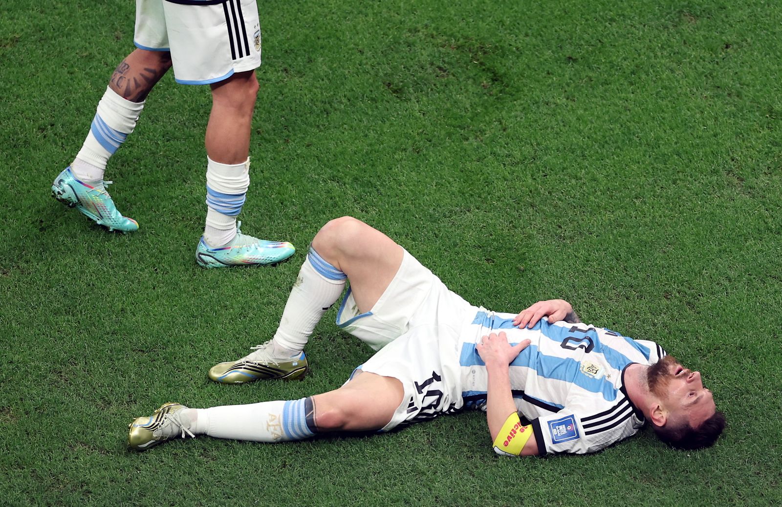 Las fotos de Messi contra Croacia