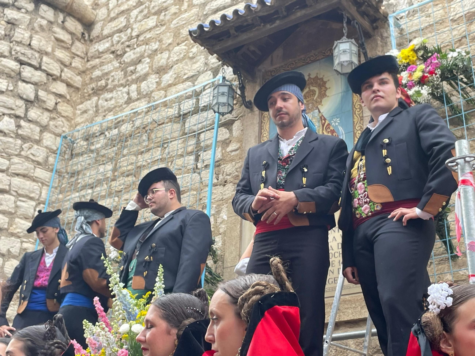 Ofrenda floral a la Virgen de la Capilla, en imágenes