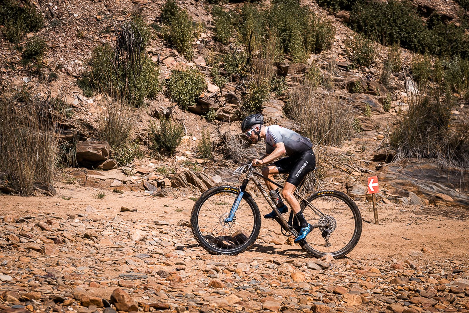 Participante durante la HUEX Extrema.